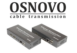 OSNOVO представляет HDMI удлинитель TLN-HiKMDA2 RLN-HiKMDA2